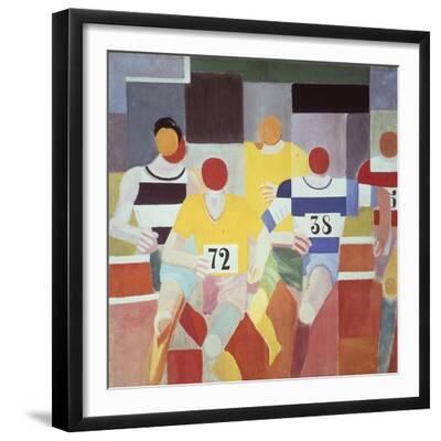 Robert Delaunay、Les Coureuｒs、超希少画集より Die Laeufer Les Coureurs Delaunay Robert as art print or