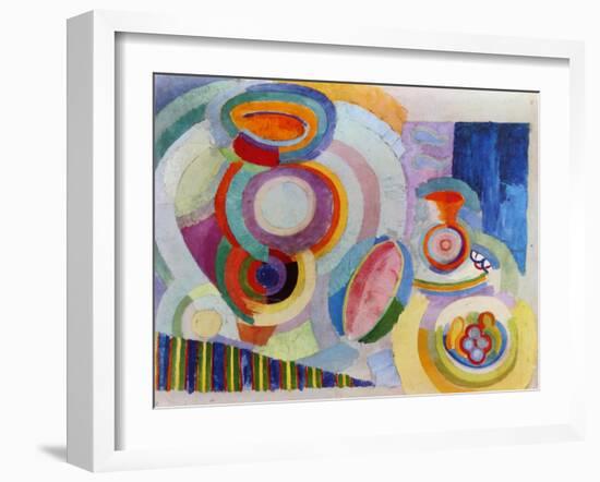 Robert Delaunay Still Life Portuguese, 1917. Robert Delaunay (1885 ? 1941)-Robert Delaunay-Framed Giclee Print