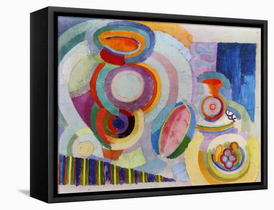 Robert Delaunay Still Life Portuguese, 1917. Robert Delaunay (1885 ? 1941)-Robert Delaunay-Framed Premier Image Canvas