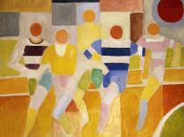 The Runners on Foot, C.1920-Robert Delaunay-Giclee Print