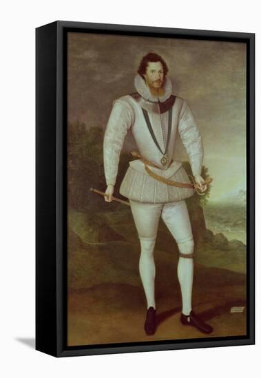 Robert Devereux, 2nd Earl of Essex, circa 1596-Marcus Gheeraerts-Framed Premier Image Canvas