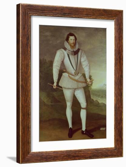 Robert Devereux, 2nd Earl of Essex, circa 1596-Marcus Gheeraerts-Framed Giclee Print