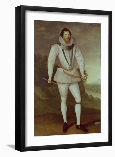 Robert Devereux, 2nd Earl of Essex, circa 1596-Marcus Gheeraerts-Framed Giclee Print