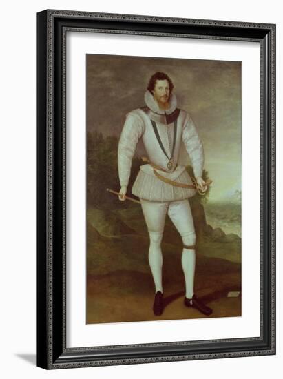 Robert Devereux, 2nd Earl of Essex, circa 1596-Marcus Gheeraerts-Framed Giclee Print