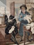 Stock-Jobbers Extraordinary, Stock Exchange, London, C1795-Robert Dighton-Giclee Print