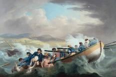 The Mutineers Turning Lieut Bligh...And Crew Adrift from His Majesty's Ship the Bounty, 1790-Robert Dodd-Giclee Print