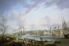 View of London from the East, 1793-Robert Dodd-Giclee Print