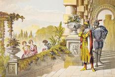 Cassio Speaks in Othello, Act III, Scene III, 'Madam, I'Ll Take My Leave', from 'The Illustrated…-Robert Dudley-Giclee Print