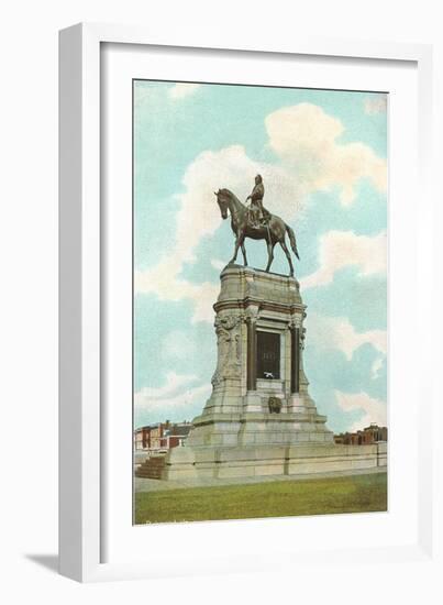 Robert E. Lee Monument, Richmond, Virginia-null-Framed Art Print