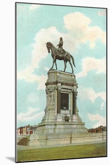 Robert E. Lee Monument, Richmond, Virginia-null-Mounted Art Print