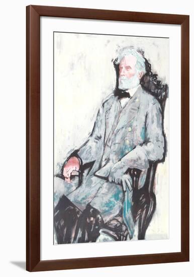 Robert E. Lee-David K^ Stone-Framed Collectable Print