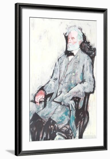 Robert E. Lee-David K^ Stone-Framed Collectable Print