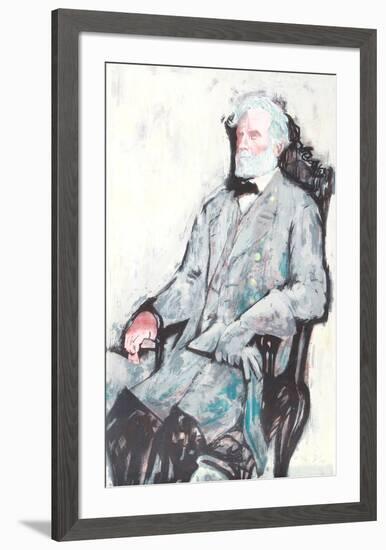 Robert E. Lee-David K^ Stone-Framed Collectable Print