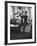 Robert F. Kennedy Playfully Tossing His Daughter Mary Kerry Kennedy Into the Air-John Dominis-Framed Premium Photographic Print