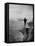 Robert F. Kennedy Running on the Beach with His Dog Freckles-Bill Eppridge-Framed Premier Image Canvas