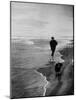 Robert F. Kennedy Running on the Beach with His Dog Freckles-Bill Eppridge-Mounted Photographic Print