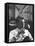 Robert F. Kennedy Sitting in Office in Front of Child's Painting-null-Framed Premier Image Canvas