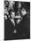 Robert F. Kennedy Standing with Sen. Lyndon B. Johnson-Hank Walker-Mounted Premium Photographic Print