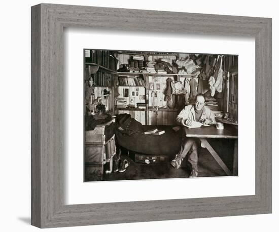 Robert Falcon Scott-Herbert Ponting-Framed Photographic Print