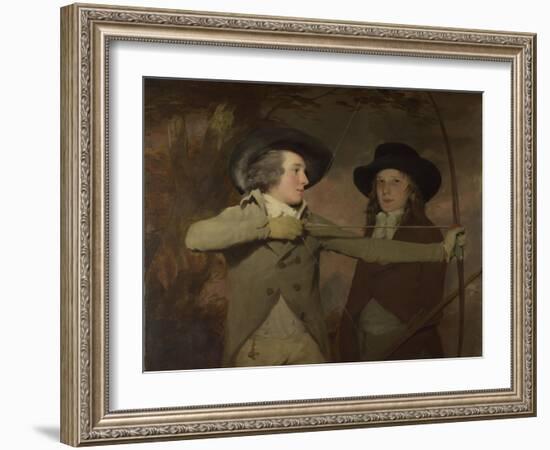 Robert Ferguson of Raith and Lieutenant-General Sir Ronald Ferguson (The Archer), C. 1789-Henry Raeburn-Framed Giclee Print