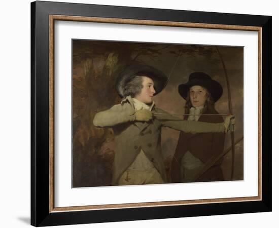 Robert Ferguson of Raith and Lieutenant-General Sir Ronald Ferguson (The Archer), C. 1789-Henry Raeburn-Framed Giclee Print