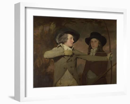 Robert Ferguson of Raith and Lieutenant-General Sir Ronald Ferguson (The Archer), C. 1789-Henry Raeburn-Framed Giclee Print