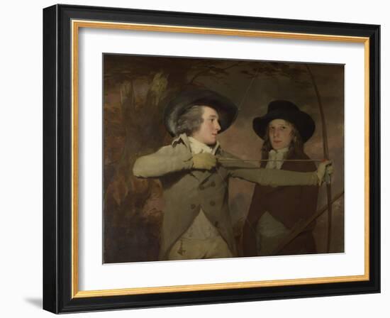 Robert Ferguson of Raith and Lieutenant-General Sir Ronald Ferguson (The Archer), C. 1789-Henry Raeburn-Framed Giclee Print