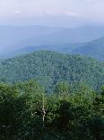 Looking Over the Appalachian Mountains from the Blue Ridge Parkway in Cherokee Indian Reservation-Robert Francis-Photographic Print