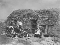 An Evicted Family at Derrybeg, County Donegal, Ireland, Late 1880S-Robert French-Giclee Print