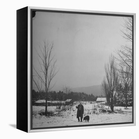 Robert Frost-Eric Schaal-Framed Premier Image Canvas