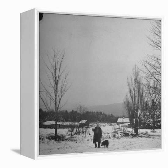 Robert Frost-Eric Schaal-Framed Premier Image Canvas