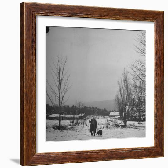 Robert Frost-Eric Schaal-Framed Photographic Print