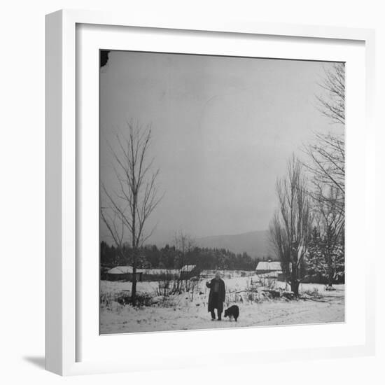 Robert Frost-Eric Schaal-Framed Photographic Print