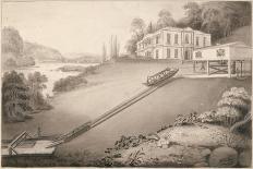 Incline Boat Carried to an Upper Canal Level, 1797-Robert Fulton-Giclee Print