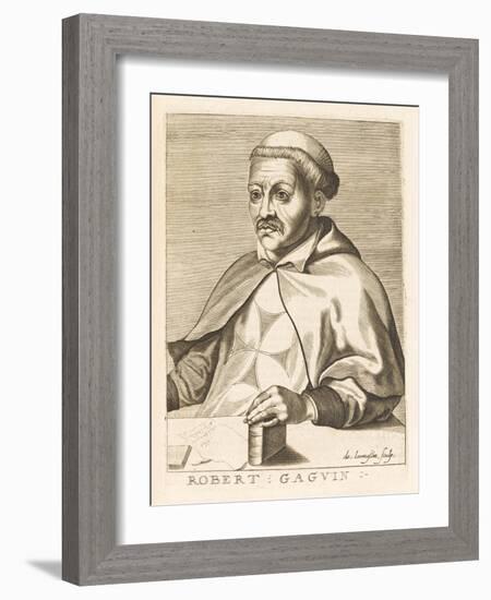 Robert Gaguin French Historian-Nicolas de Larmessin-Framed Art Print