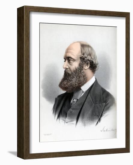 Robert Gascoyne-Cecil, 3rd Marquess of Salisbury, British Statesman and Prime Minister, C1890-Petter & Galpin Cassell-Framed Giclee Print