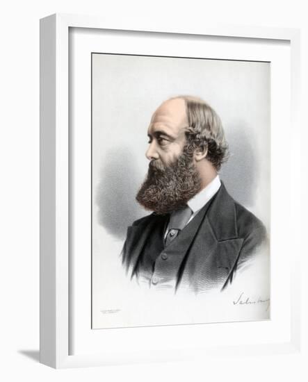 Robert Gascoyne-Cecil, 3rd Marquess of Salisbury, British Statesman and Prime Minister, C1890-Petter & Galpin Cassell-Framed Giclee Print