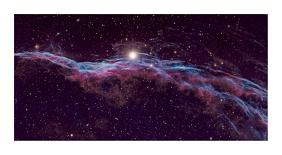 Veil Supernova Remnant-Robert Gendler-Giclee Print