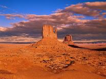 The Mittens at Monument Valley-Robert Glusic-Framed Photographic Print