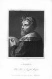 Petrarch, Italian Scholar, Poet, and Early Humanist, 19th Century-Robert Hart-Giclee Print