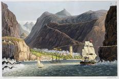 Cutter Entering Dover Harbour, 1819-Robert Havell-Framed Giclee Print