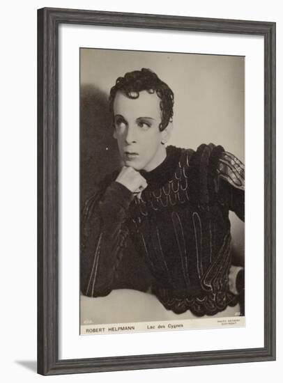 Robert Helpmann, Australian Ballet Dancer, Choreographer and Theatre Director-null-Framed Photographic Print