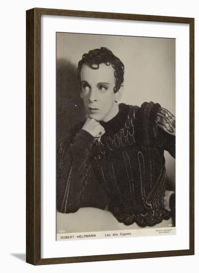 Robert Helpmann, Australian Ballet Dancer, Choreographer and Theatre Director-null-Framed Photographic Print