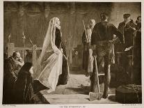 The End, Fotheringay, 1587, Illustration from 'Hutchinson's Story of the British Nation', C.1920-Robert Herdman-Framed Giclee Print