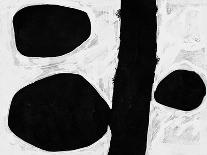 Abstract Black and White No.45-Robert Hilton-Framed Art Print
