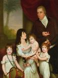 Portrait of William Fairlie and His Family, 1802-Robert Home-Giclee Print