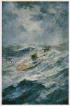 The "Monitor" in a Storm-Robert Hopkin-Framed Art Print