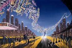 A Chorus Line-Robert Hoppe-Art Print