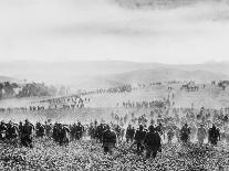 German Infantry Crossing a Field During World War I-Robert Hunt-Photographic Print
