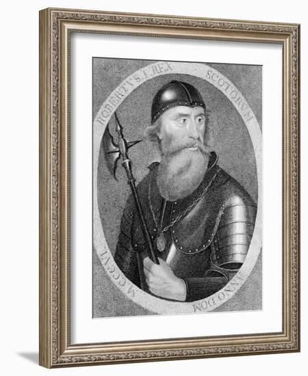 Robert I, Commonly Robert the Bruce, King of Scotland-E Harding-Framed Giclee Print